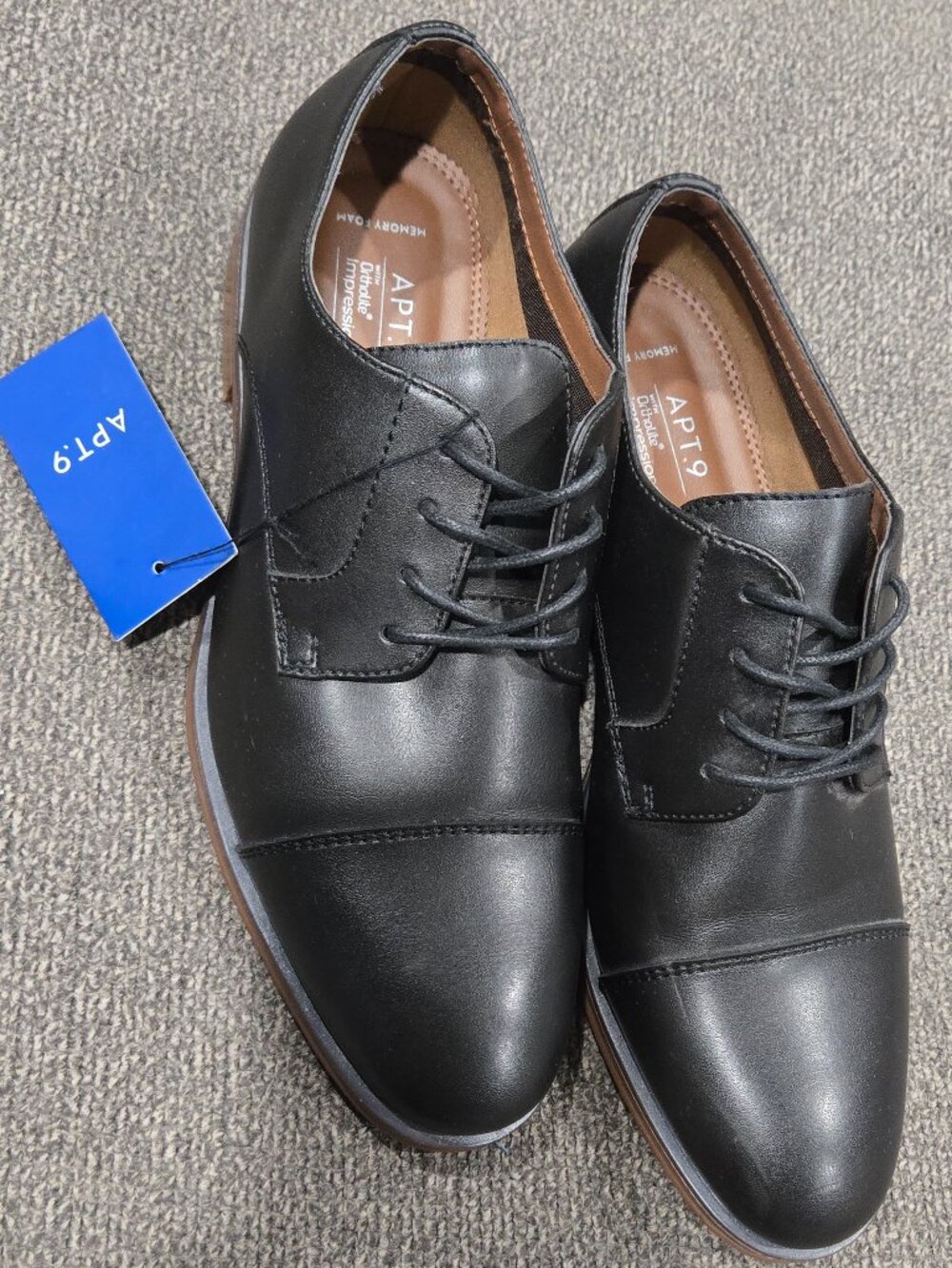 NEW Men's Derby Dress Shoes, Size 8 Apt. 9